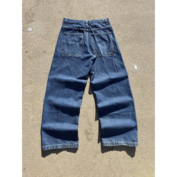 Men's Blue Jeans JNCO Style - Picture 1 of 10